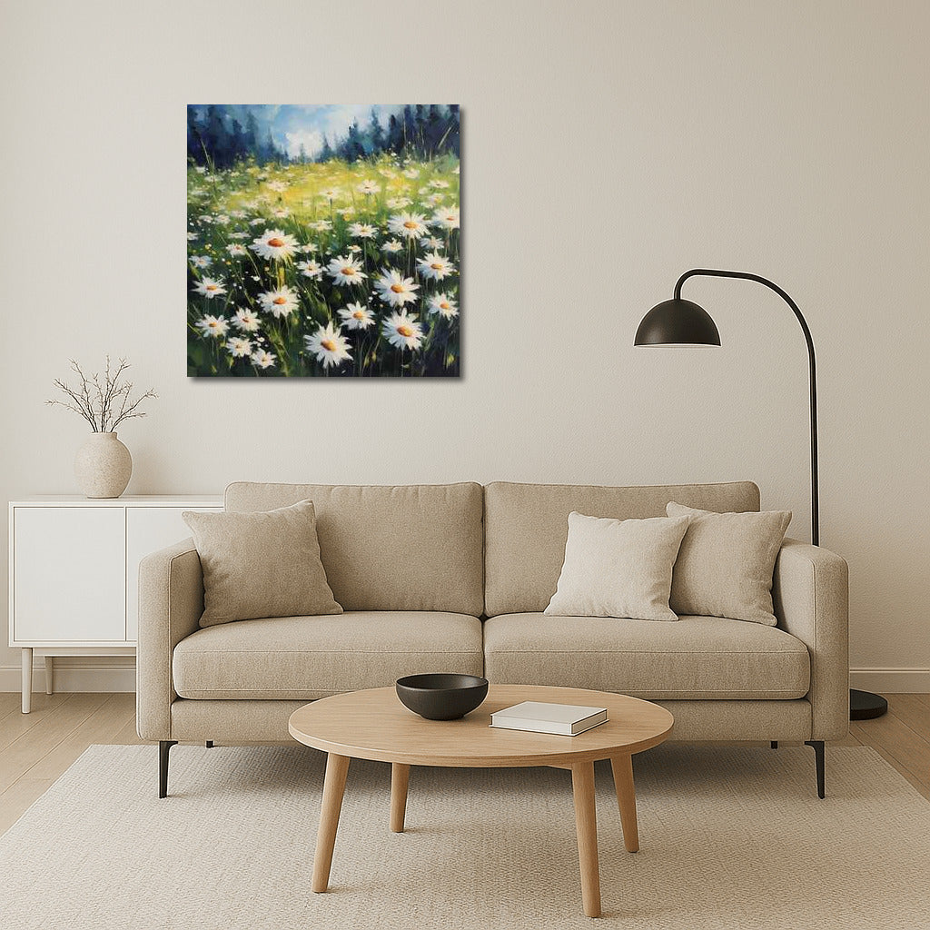 Chamomile Field: A Floral Refuge for the Home