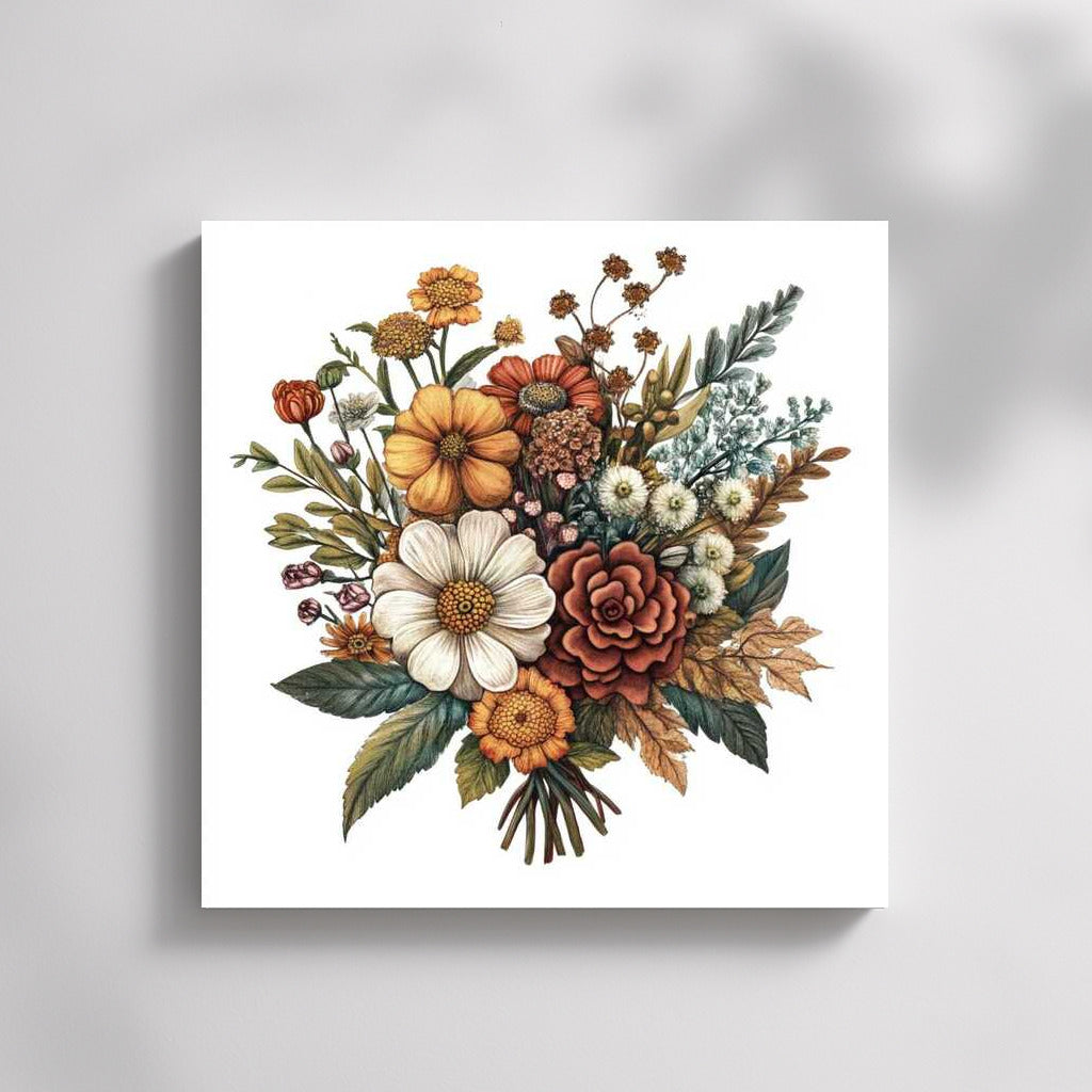 Charm of Daisies and Roses: Floral Bouquet 3