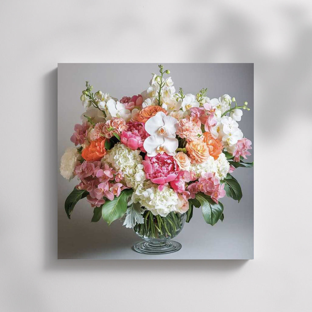 Flower Symphony: Peonies in Pink Dance