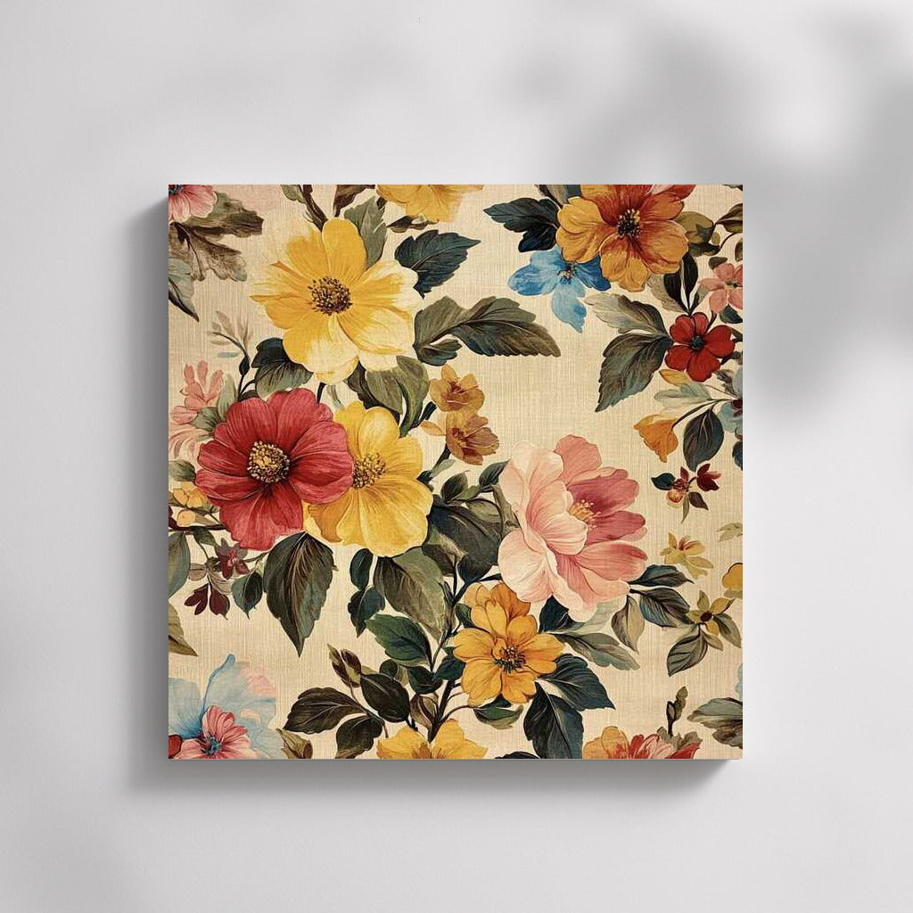 Floral Pattern: Peonies in Harmony