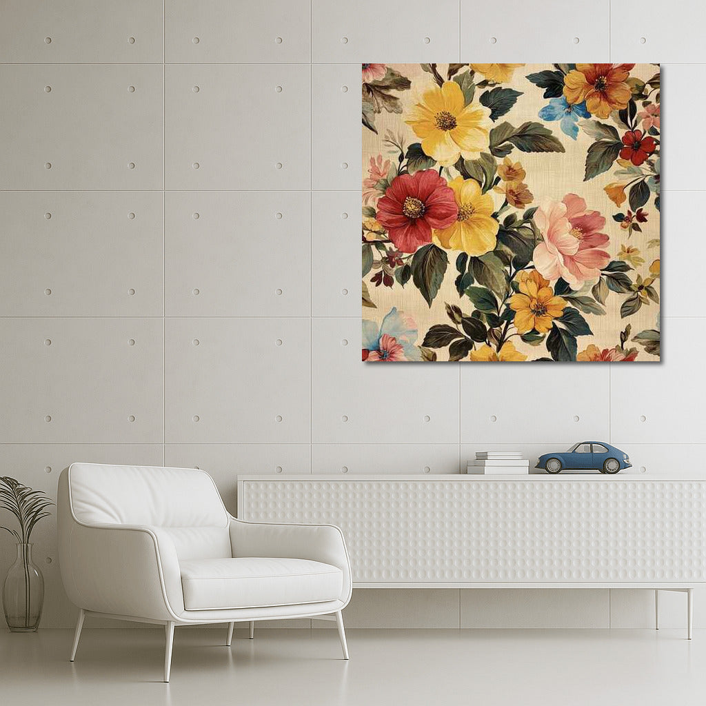 Floral Pattern: Peonies in Harmony