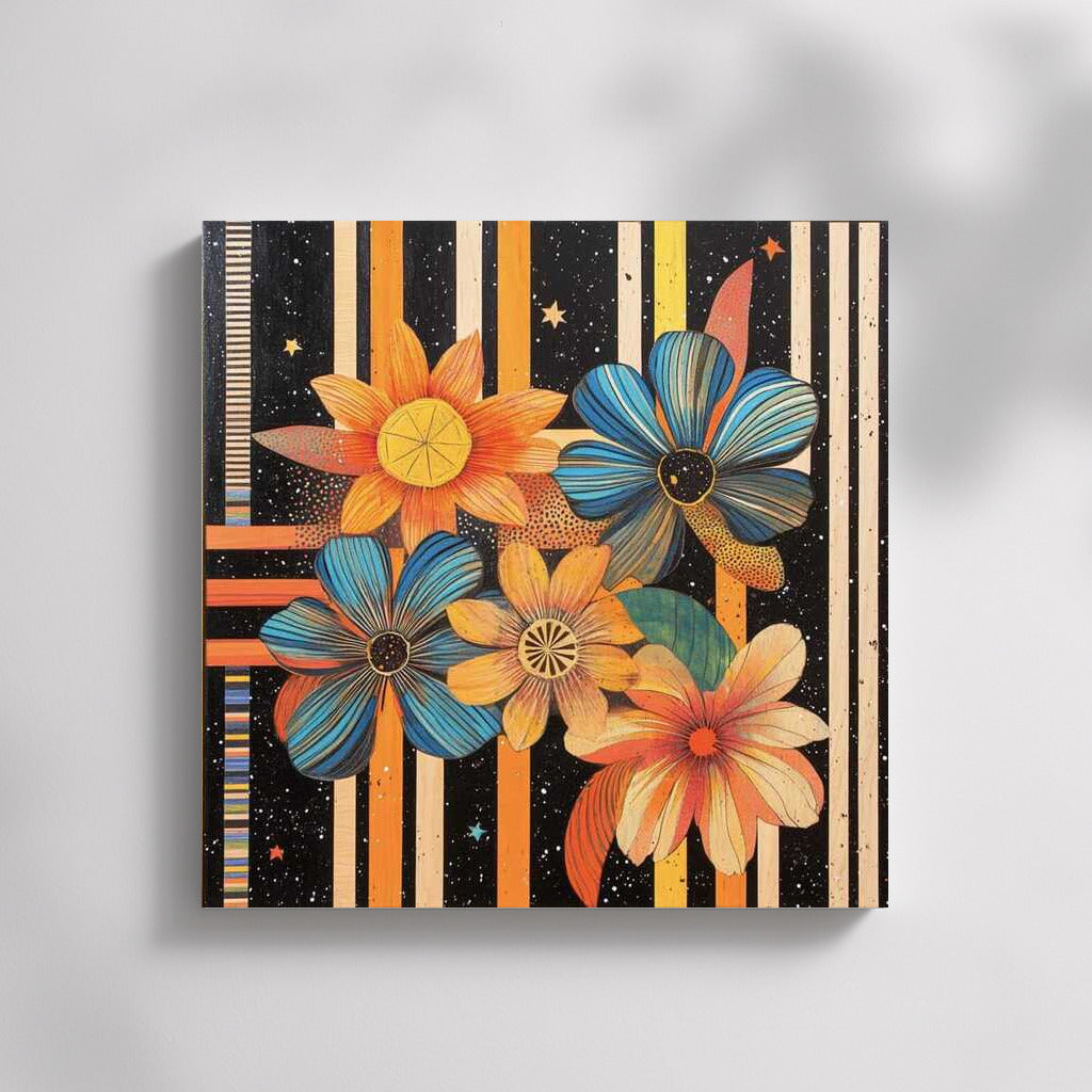 Geometry of Flowers: Abstract Dahlias