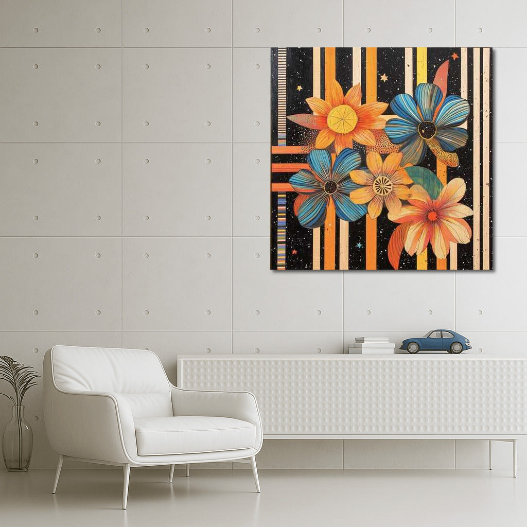 Geometry of Flowers: Abstract Dahlias