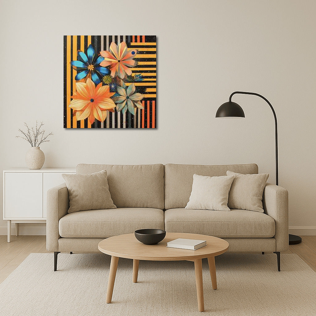 Geometry of Flowers: Abstract Dahlias