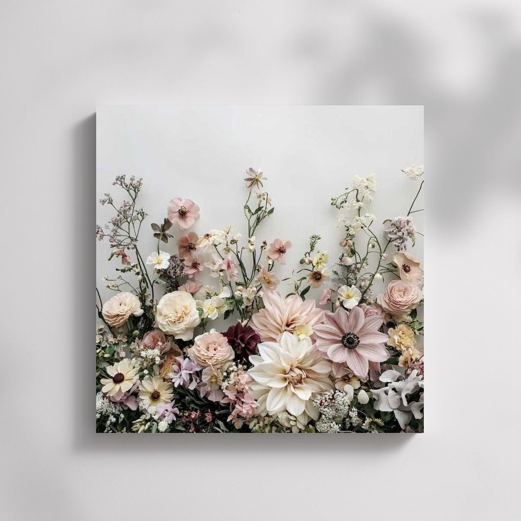 Antique Peonies: Vintage Flower Charm