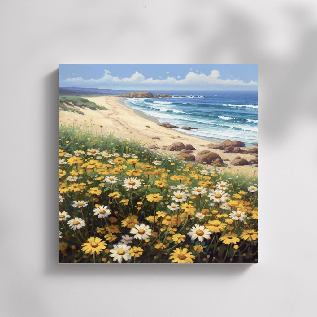 Acrylic Peonies: Floral Symphony