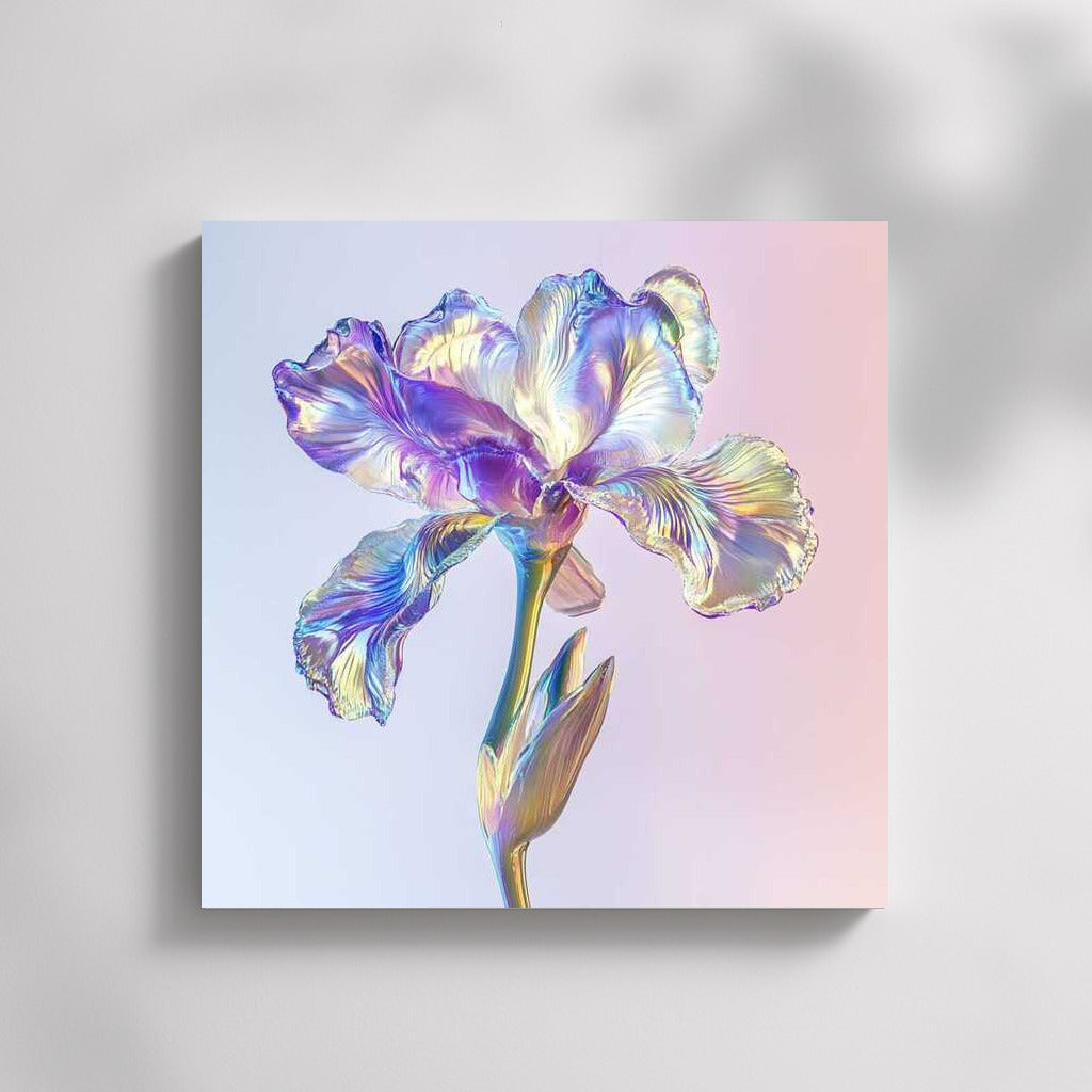 Iridescent Flower: Orchid Magic in Radiance