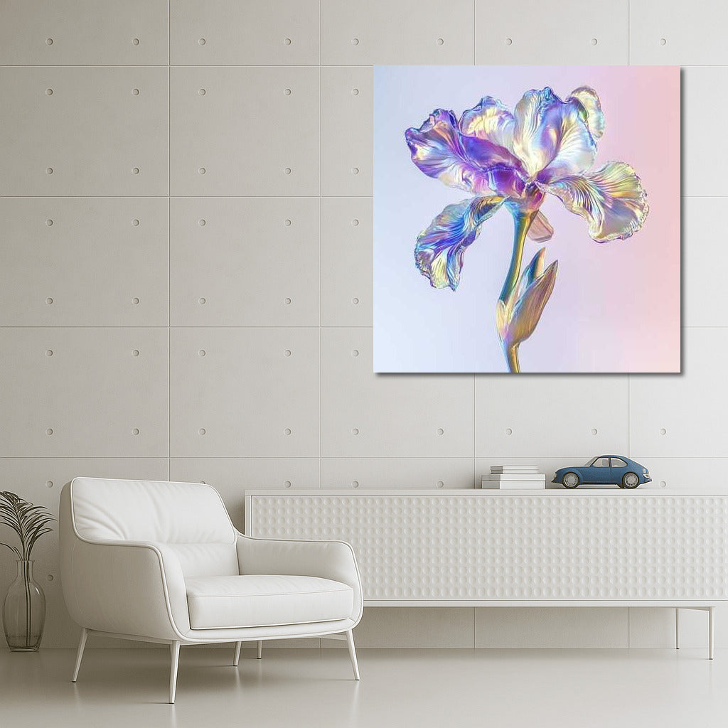 Iridescent Flower: Orchid Magic in Radiance