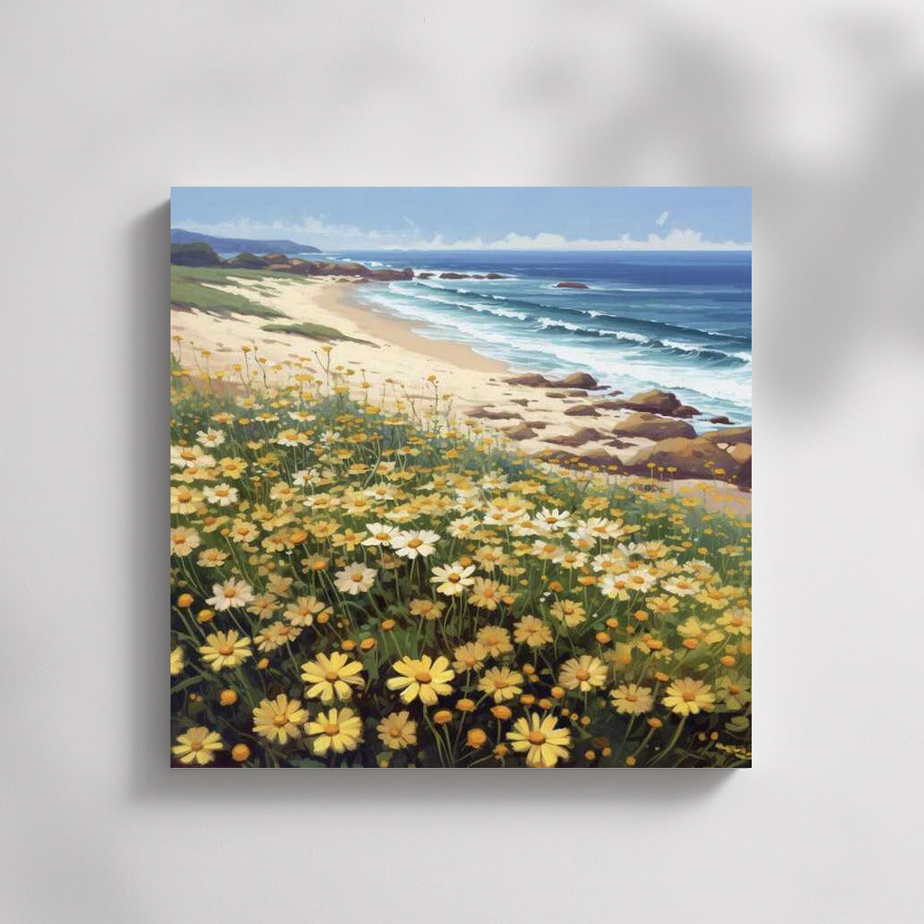 Acrylic Peonies: Floral Symphony