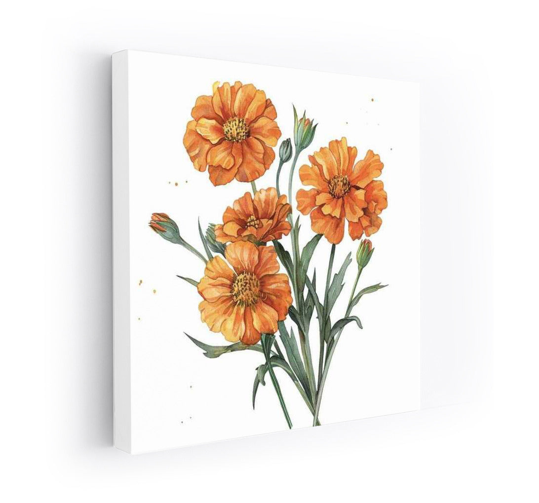 Bouquet of Marigolds: Marigolds in the Sun