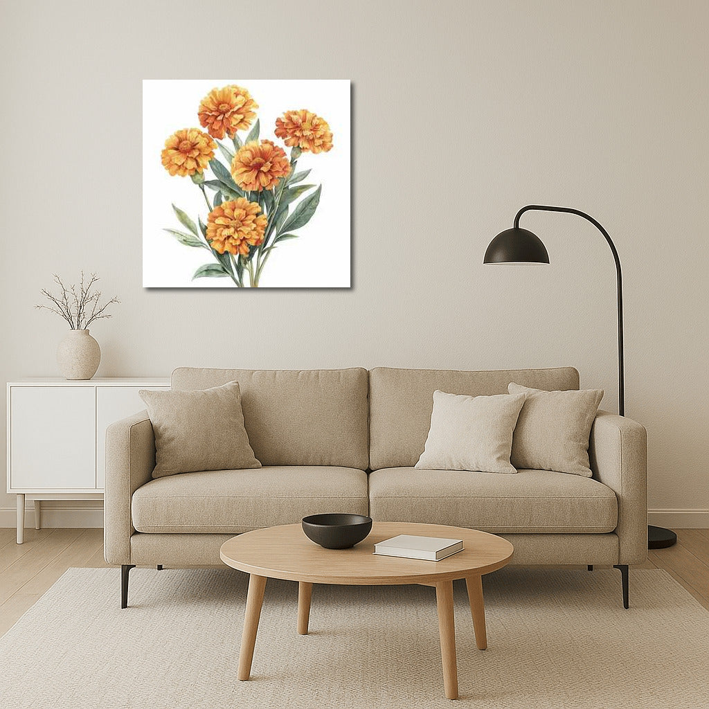 Marigold Bouquet: Bright Orange Flowers