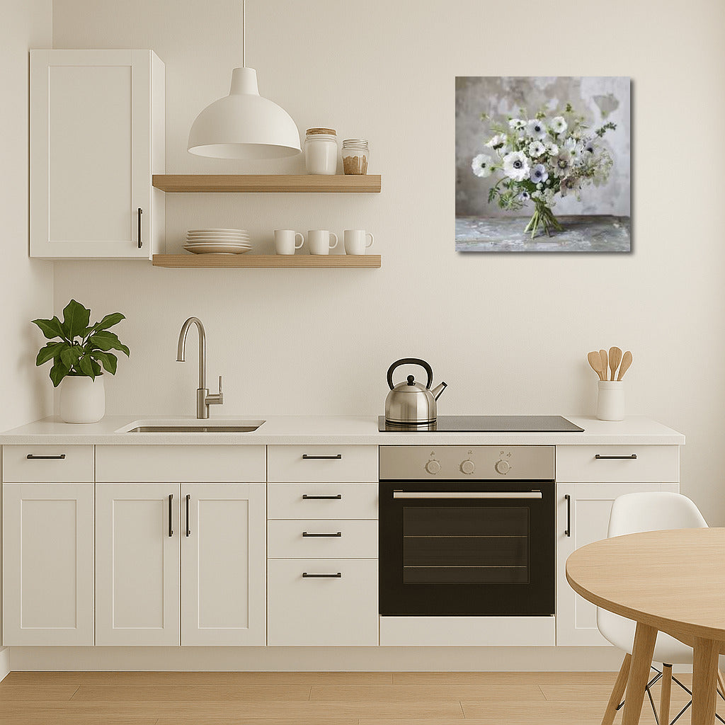 Minimalist Bouquet: Three Rose Flowers