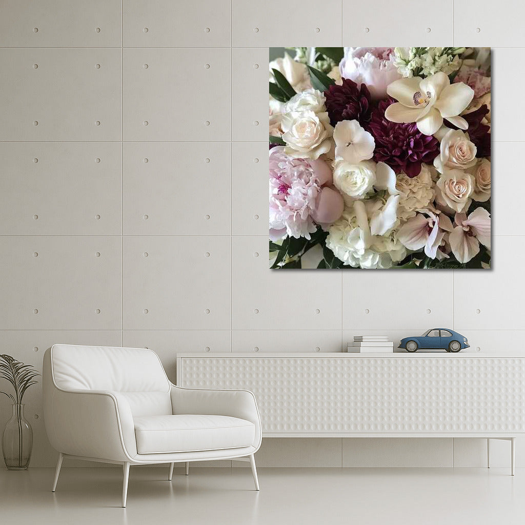 Peonies Charm: Lush Peony Flowers in Pink