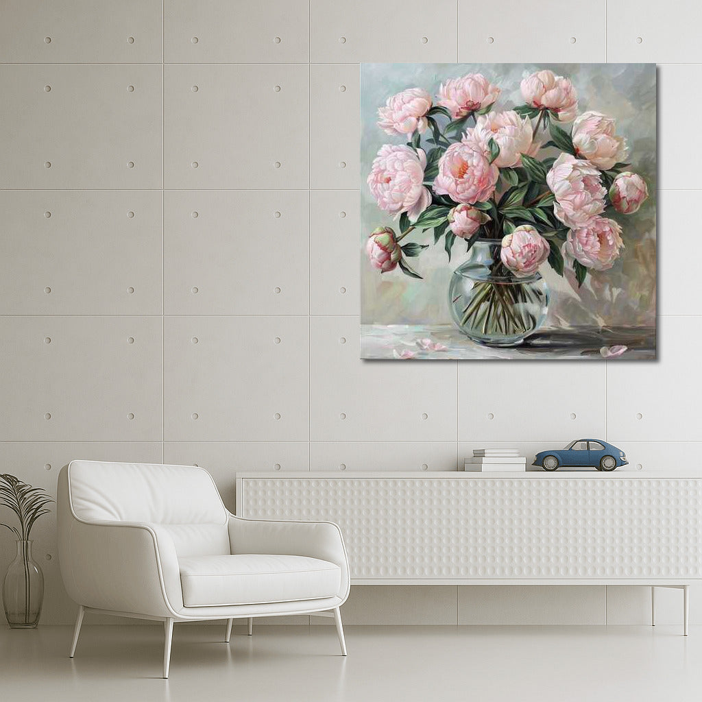 Bouquet of Peonies Sarah Bernhardt: Floral Symphony