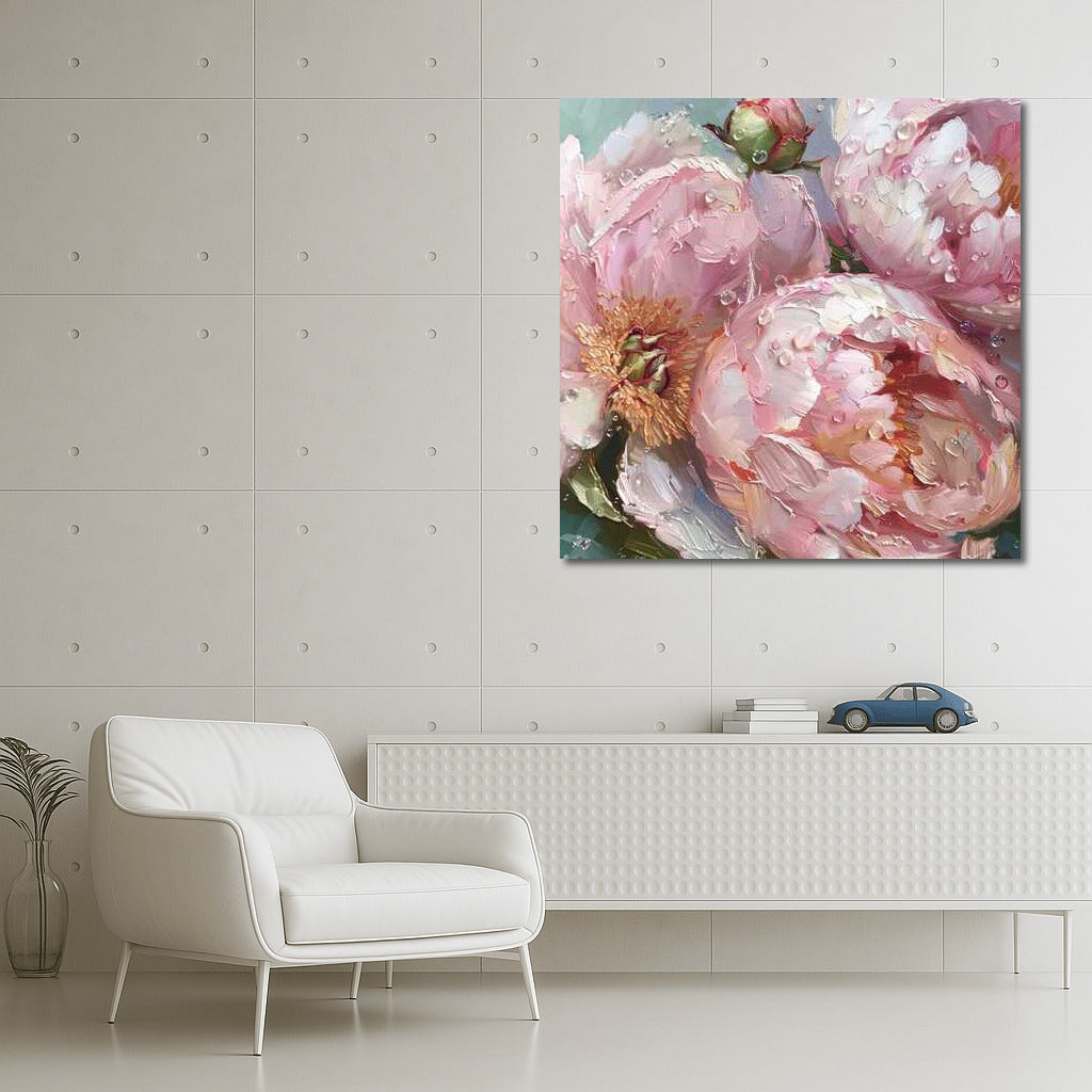 Peonies Sarah Bernhardt: Flower Symphony