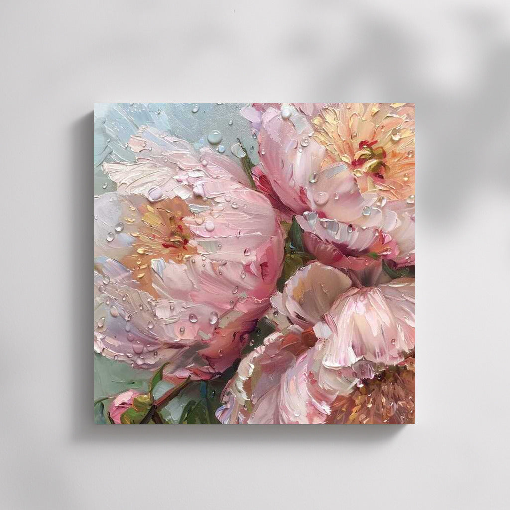 Peonies Sarah Bernhardt: Flower Symphony