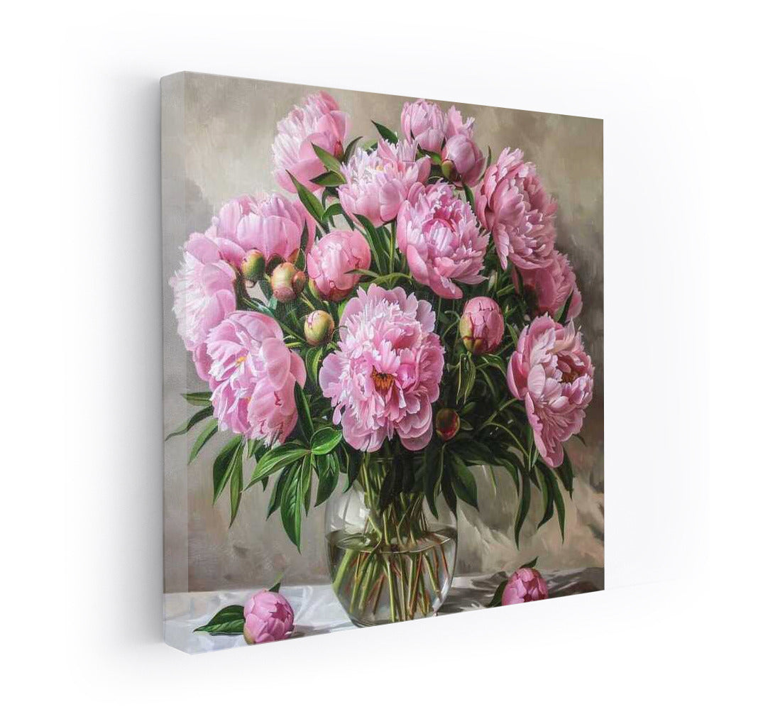 Lush Bouquet of Peonies: Elegant Flowers for the Interior