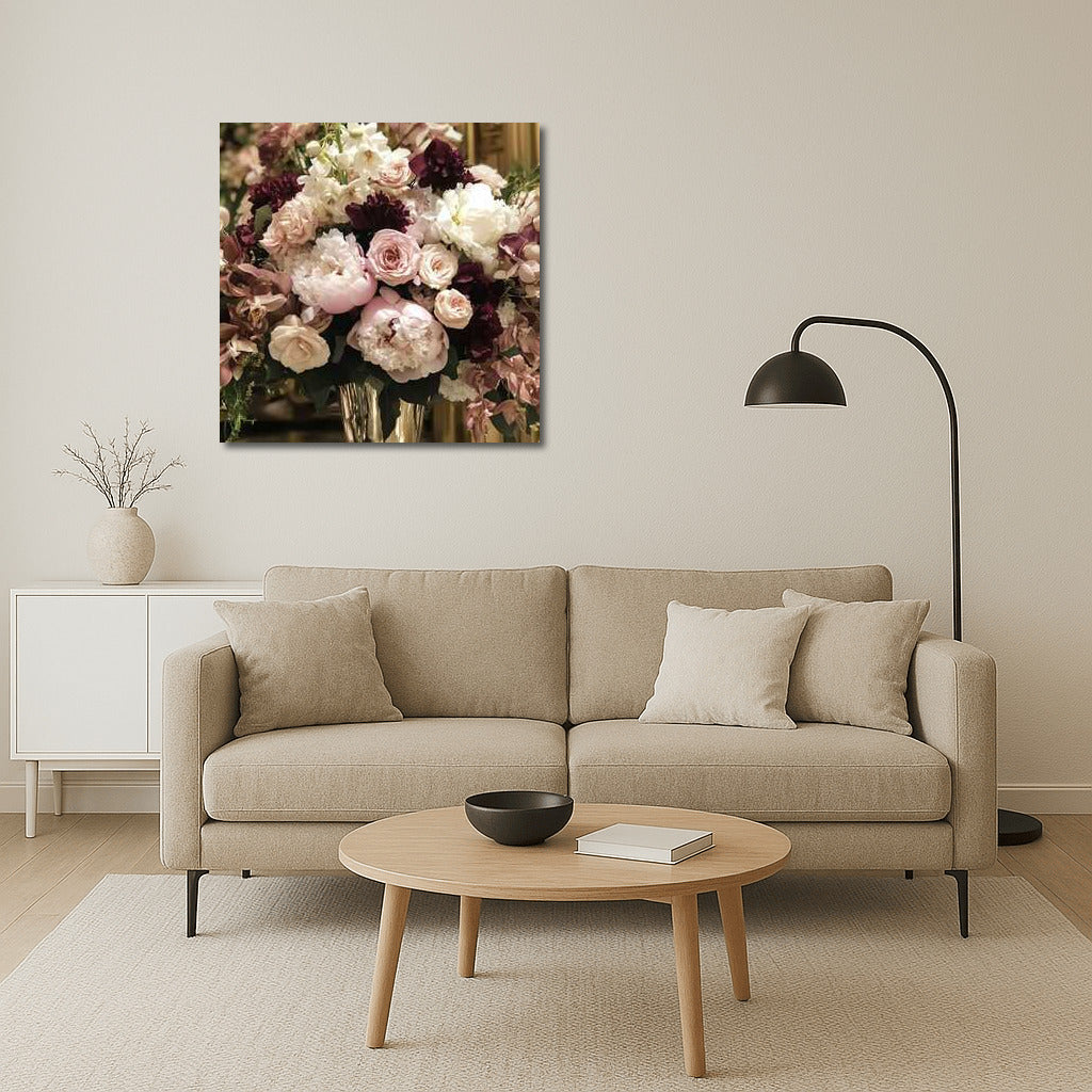 Peonies Charm: Floral Charm in Pink Tones