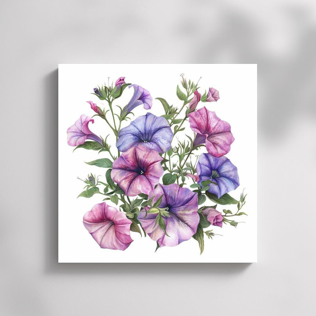 Blooming Garden: Bouquet of Petunias