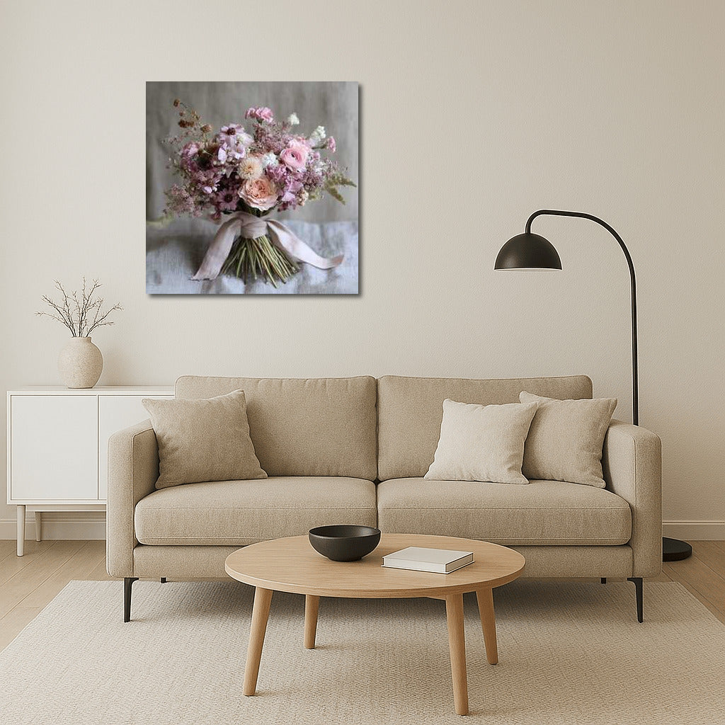 Tenderness of Peonies and Cosmoses: Pink Bouquet for Refined Beauty