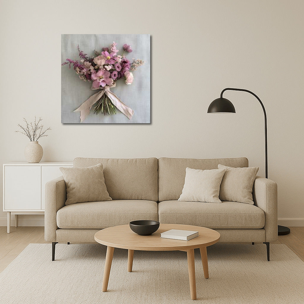 Pink Peony Bouquet with Astilbe: Elegant Floral Decoration