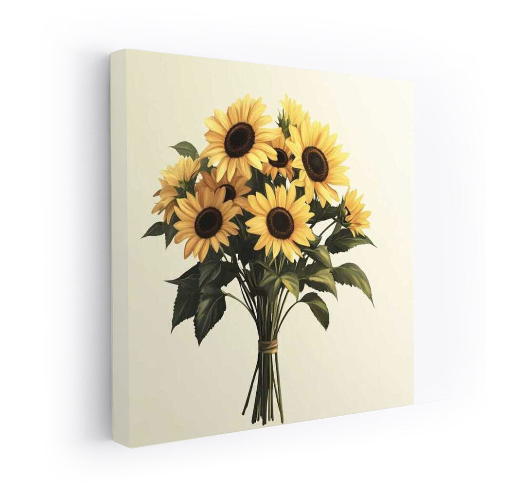 Bright Helianthus Sunflowers: Floral Mood for the Interior