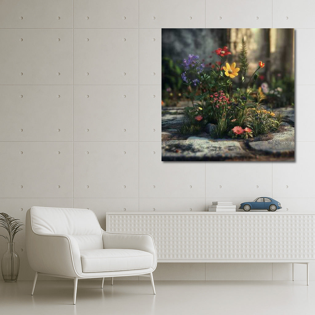 Gerberas in a Small Flower Garden 1: Bright Flowers for the Interior