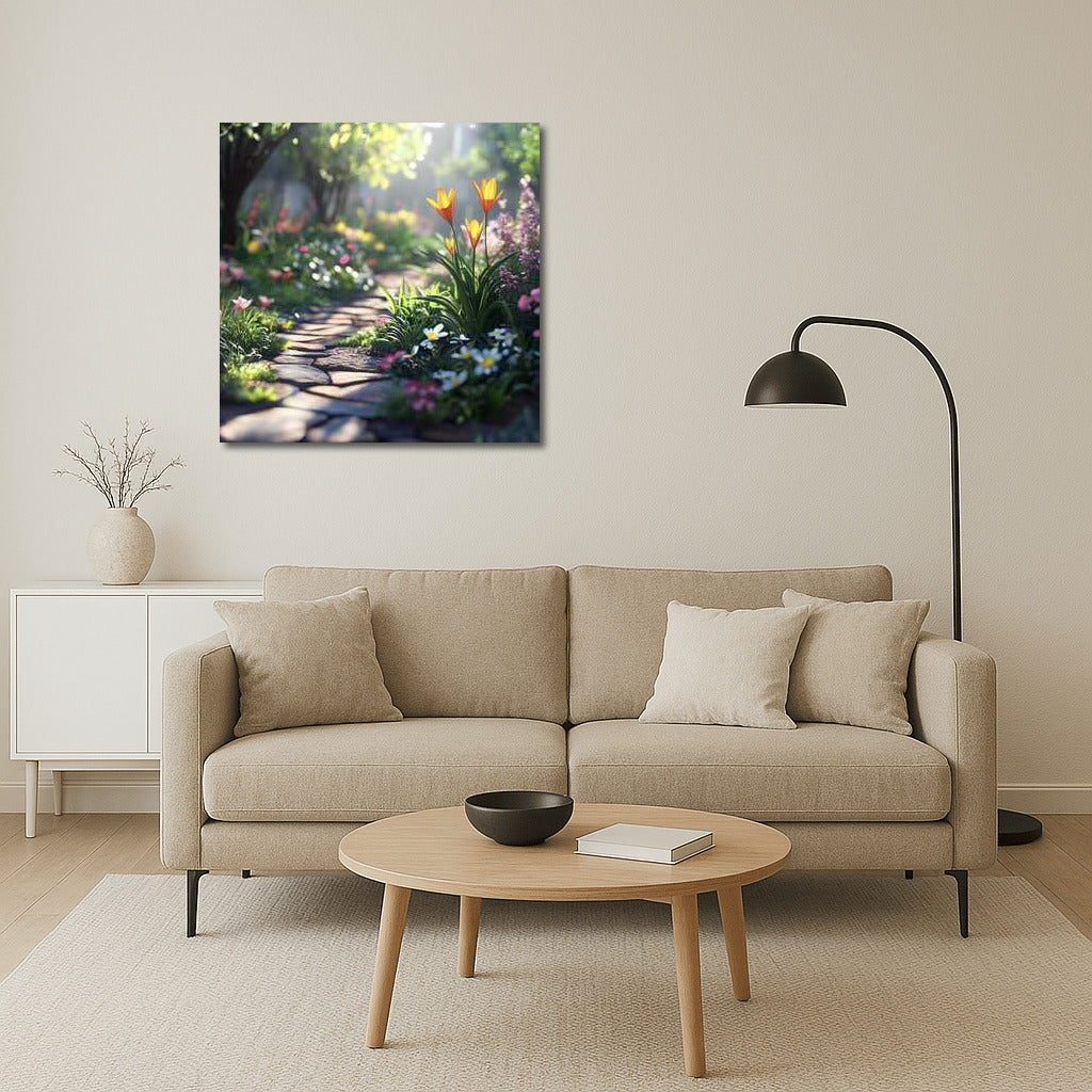 Darwin Tulips and Daisies: A Cozy Flower Corner for Your Home