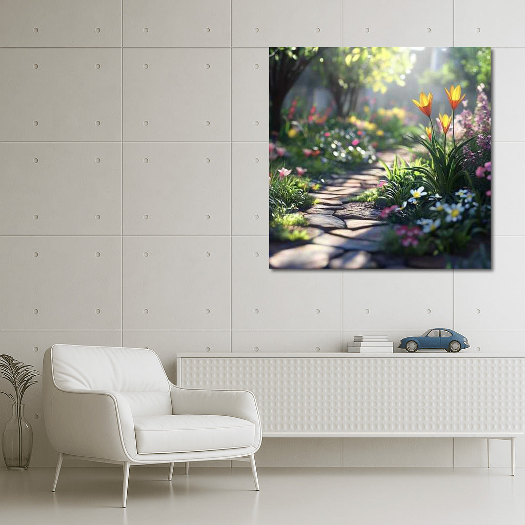 Darwin Tulips and Daisies: A Cozy Flower Corner for Your Home