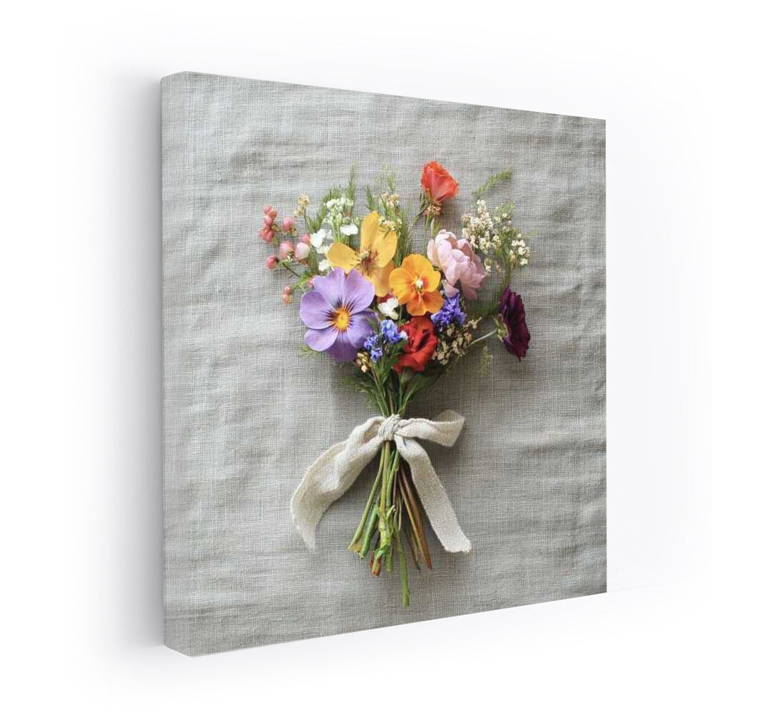 Whisper of Nature: Miniature Flower Bouquet