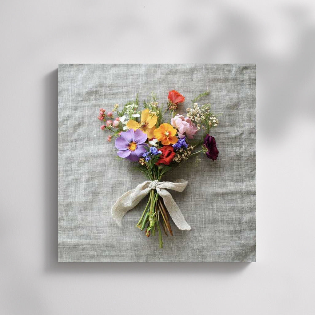Whisper of Nature: Miniature Flower Bouquet