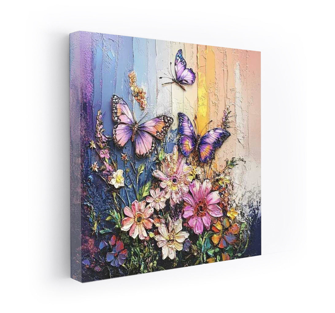 Gerberas and Butterflies: A Flowery Paradise