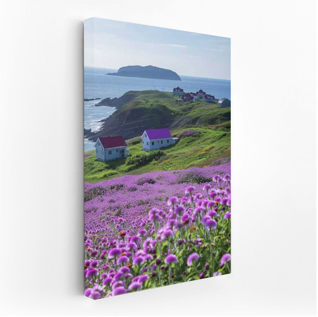 Purple Aster Field: Floral Splendor