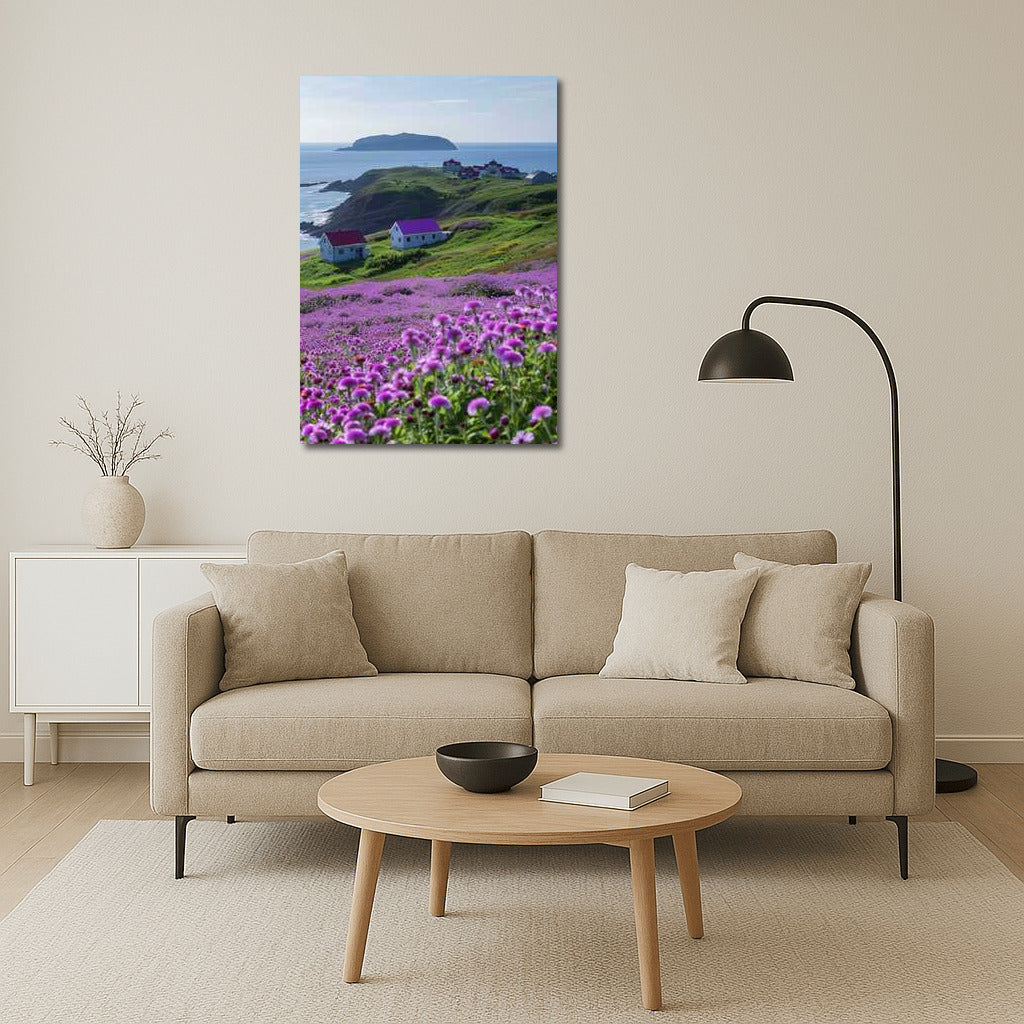 Purple Aster Field: Floral Splendor