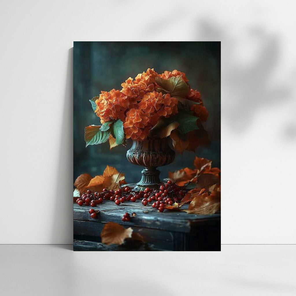 Bright Autumn Hydrangeas: Flower World for Your Interior