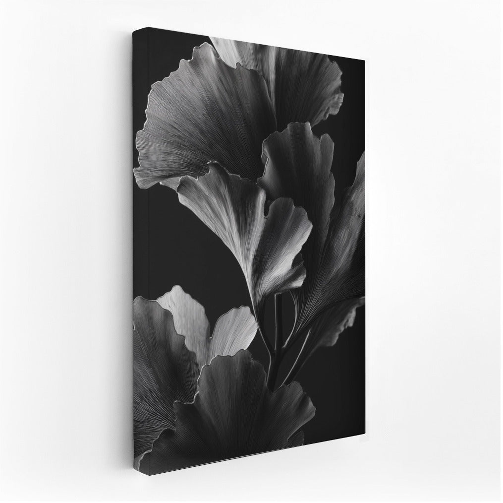 Floral Elegy: Ginkgo Leaves for Interior