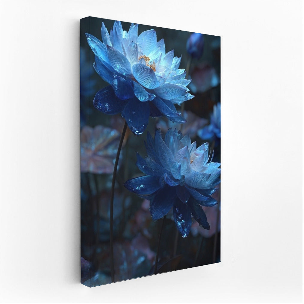 Blue Lotuses: The Magic of Tranquility and Beauty