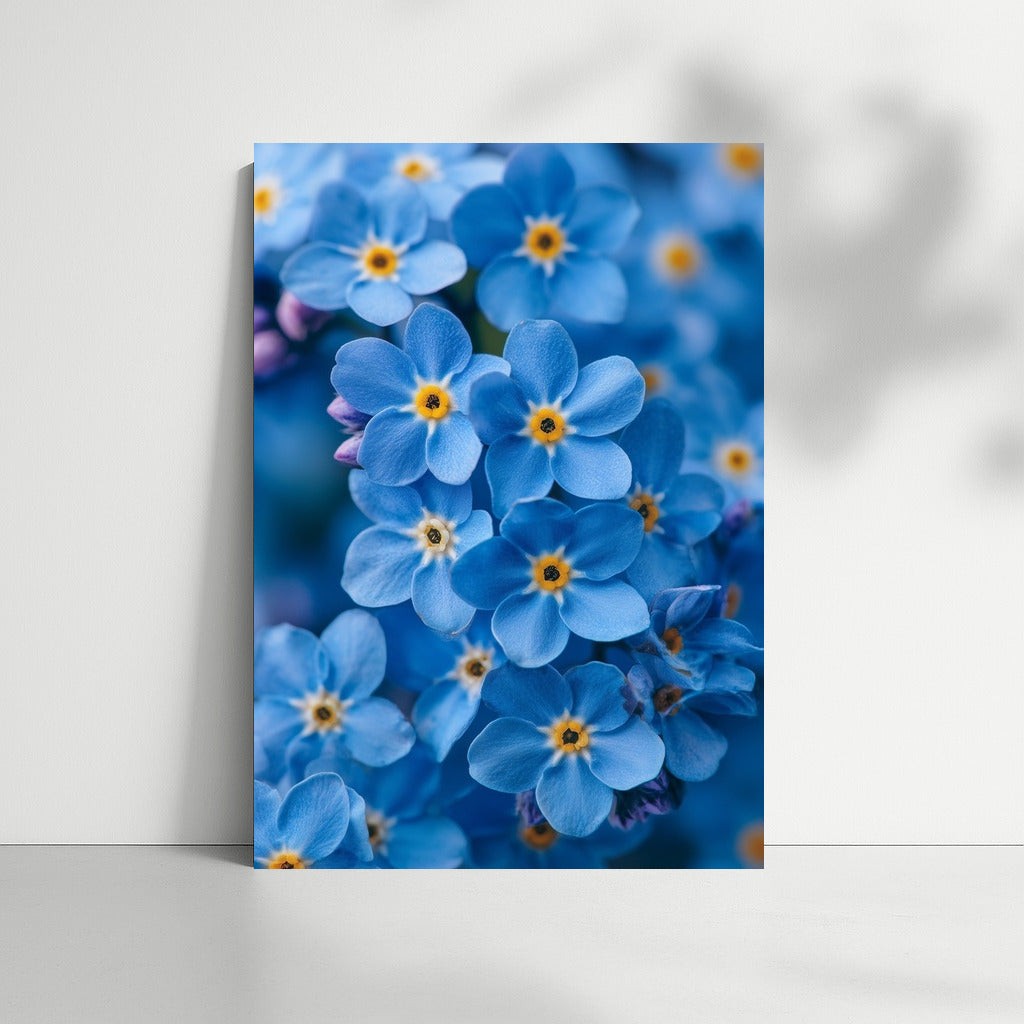 Forget-me-nots: A Bright Floral Explosion for the Interior