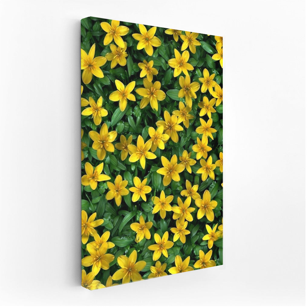 Sunny Daylilies: Bright Yellow Flowers for the Interior