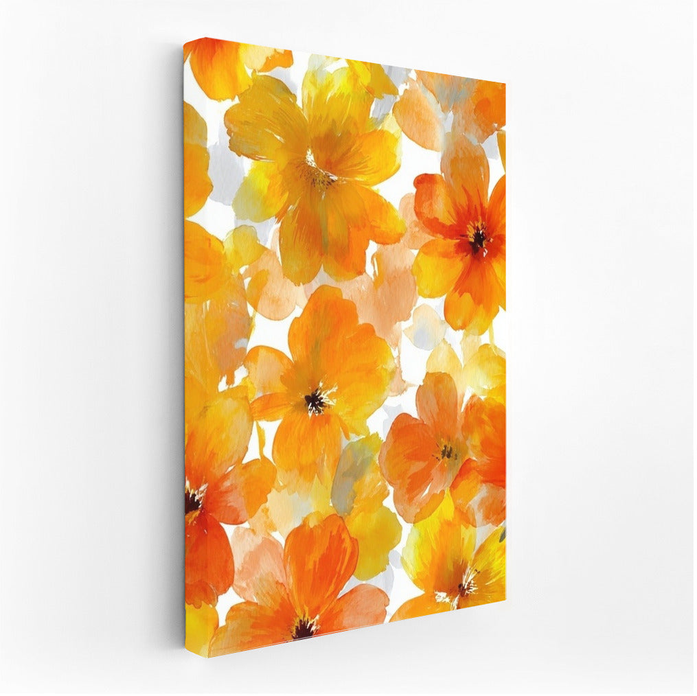 Sunny Poppies: Bright Floral Decor for Interior