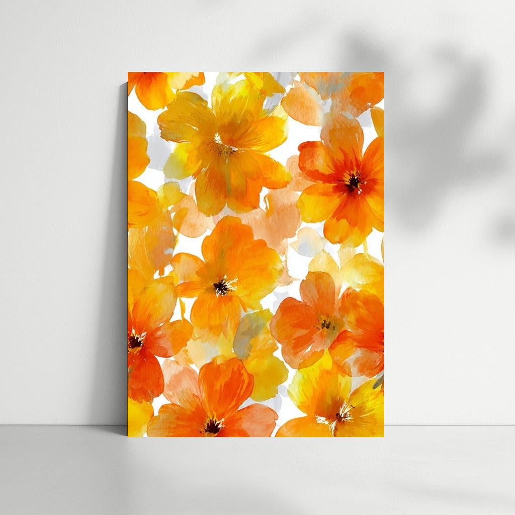 Sunny Poppies: Bright Floral Decor for Interior