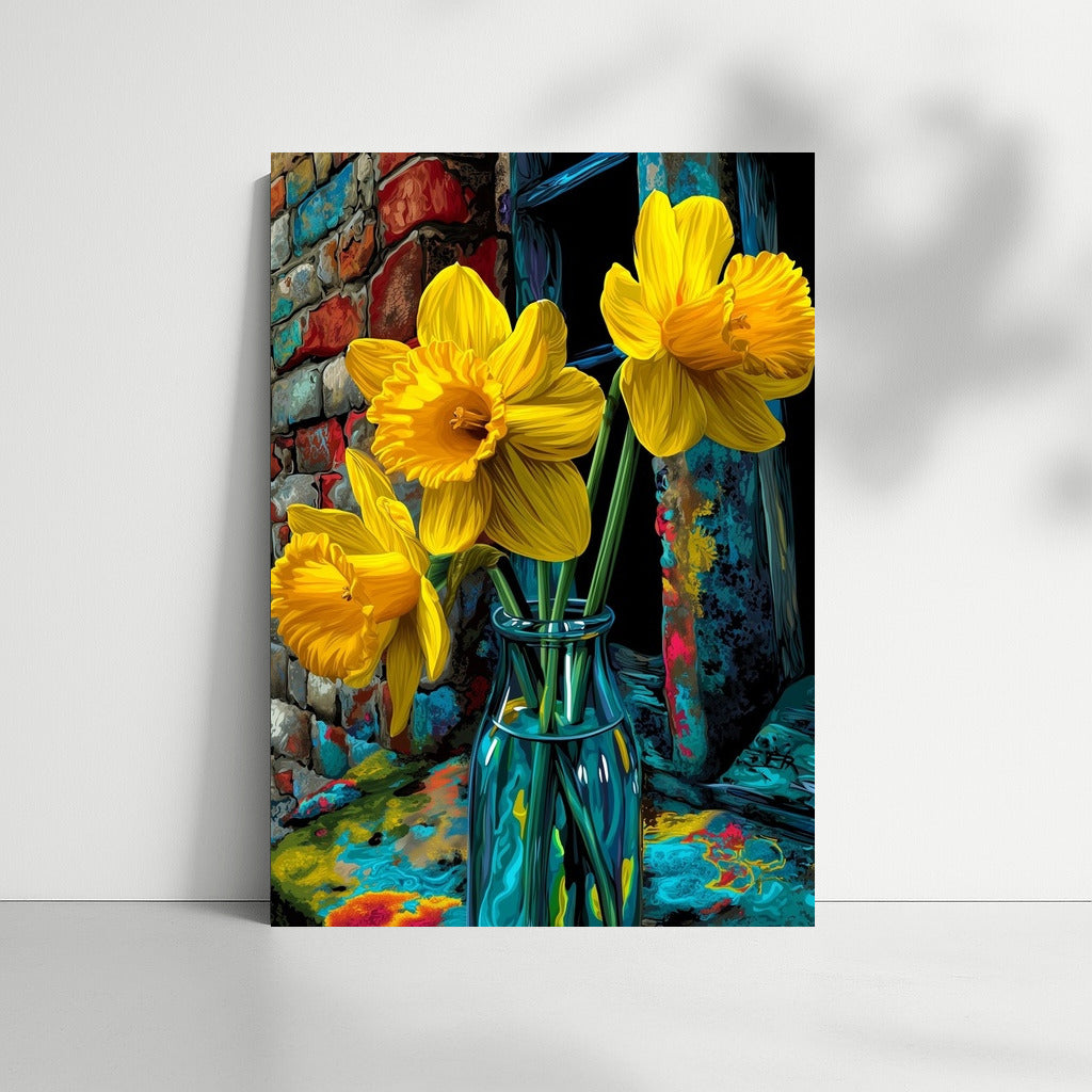 Sunny Daffodils: Bright Flowers for the Interior