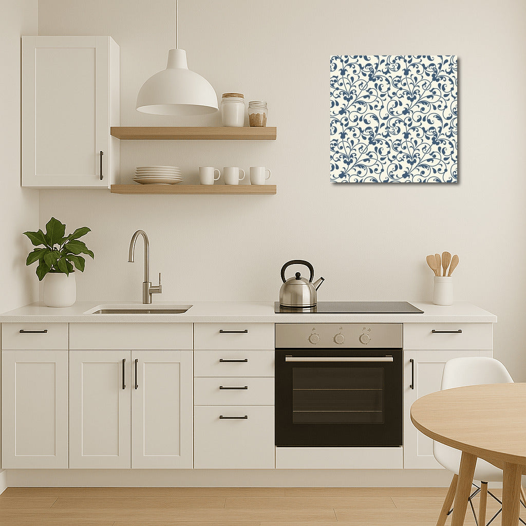 Floral Swirls: Abstract Roses for Interior