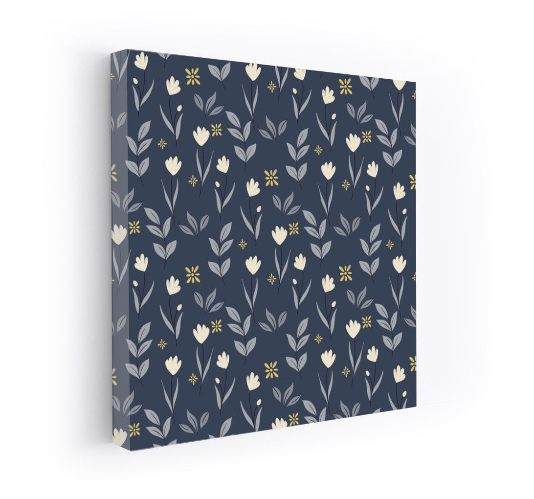 Trembling Tulips: Elegant Floral Pattern for Interior