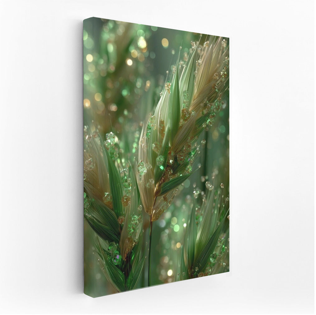 Lavender Flower Spikelets: Green Space Magic