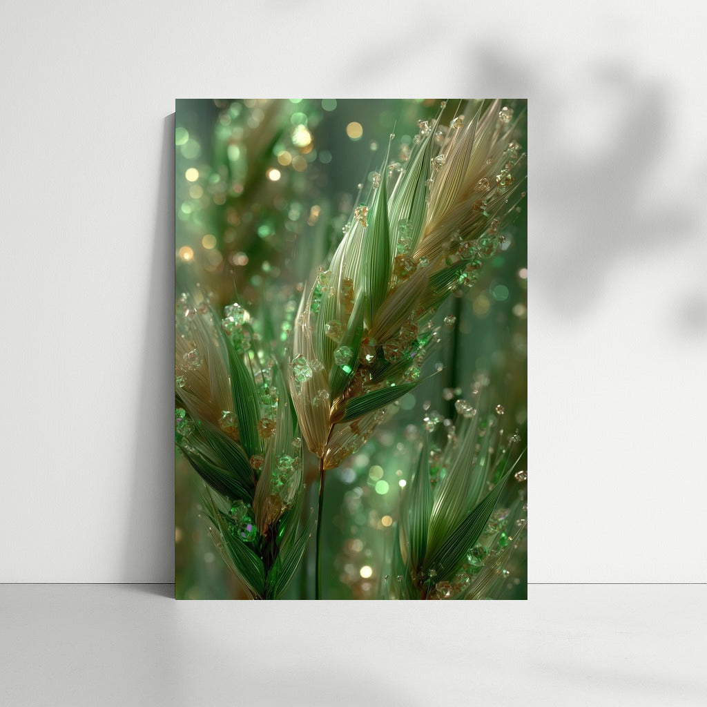 Lavender Flower Spikelets: Green Space Magic
