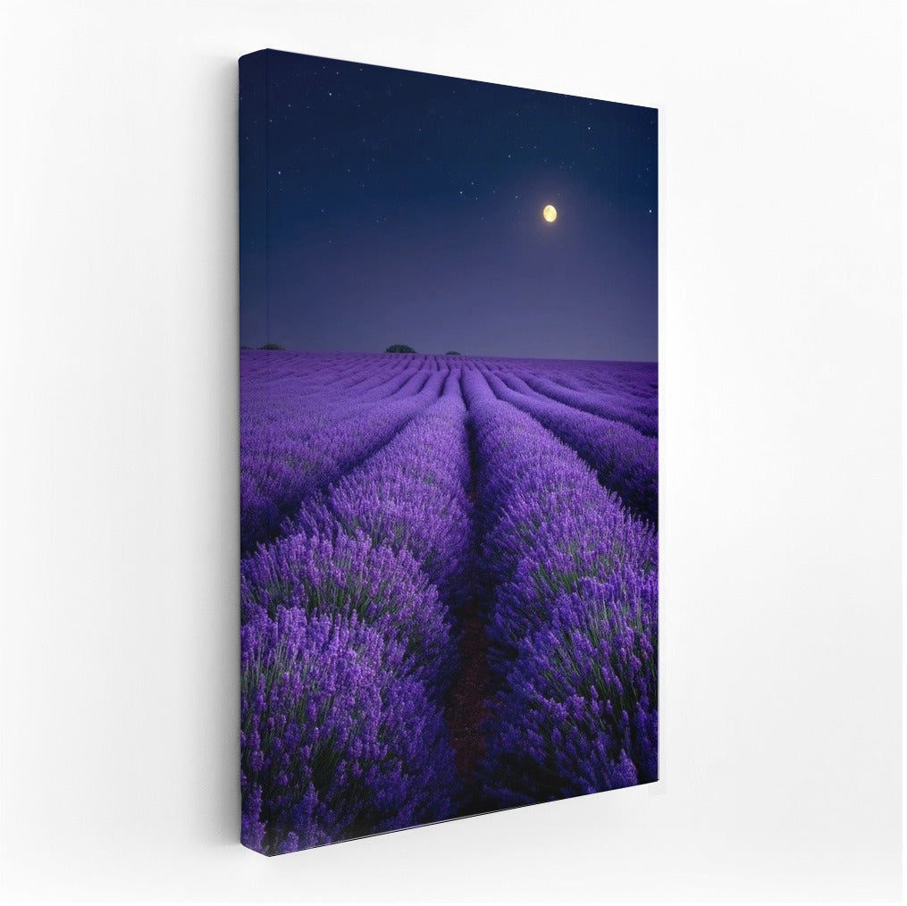 Lavender Flowers in Moonlight: Transform Your Home into a Floral Paradise
