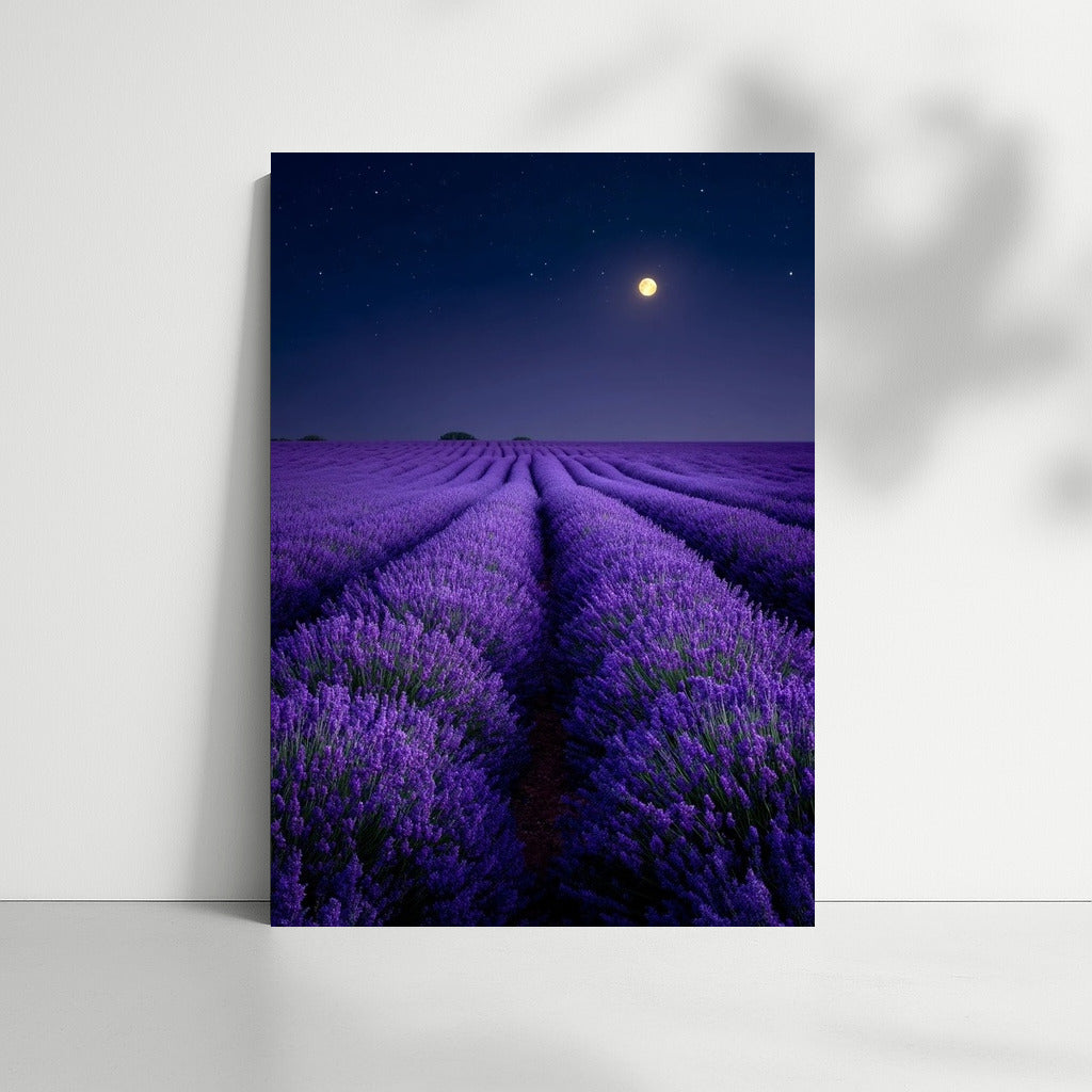 Lavender Flowers in Moonlight: Transform Your Home into a Floral Paradise