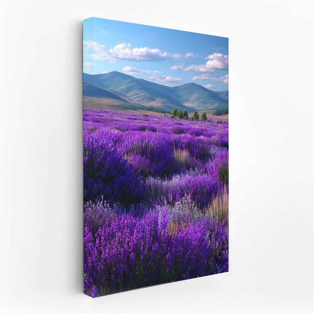 Lavender Flower Field: Inspiration and Freshness of Nature