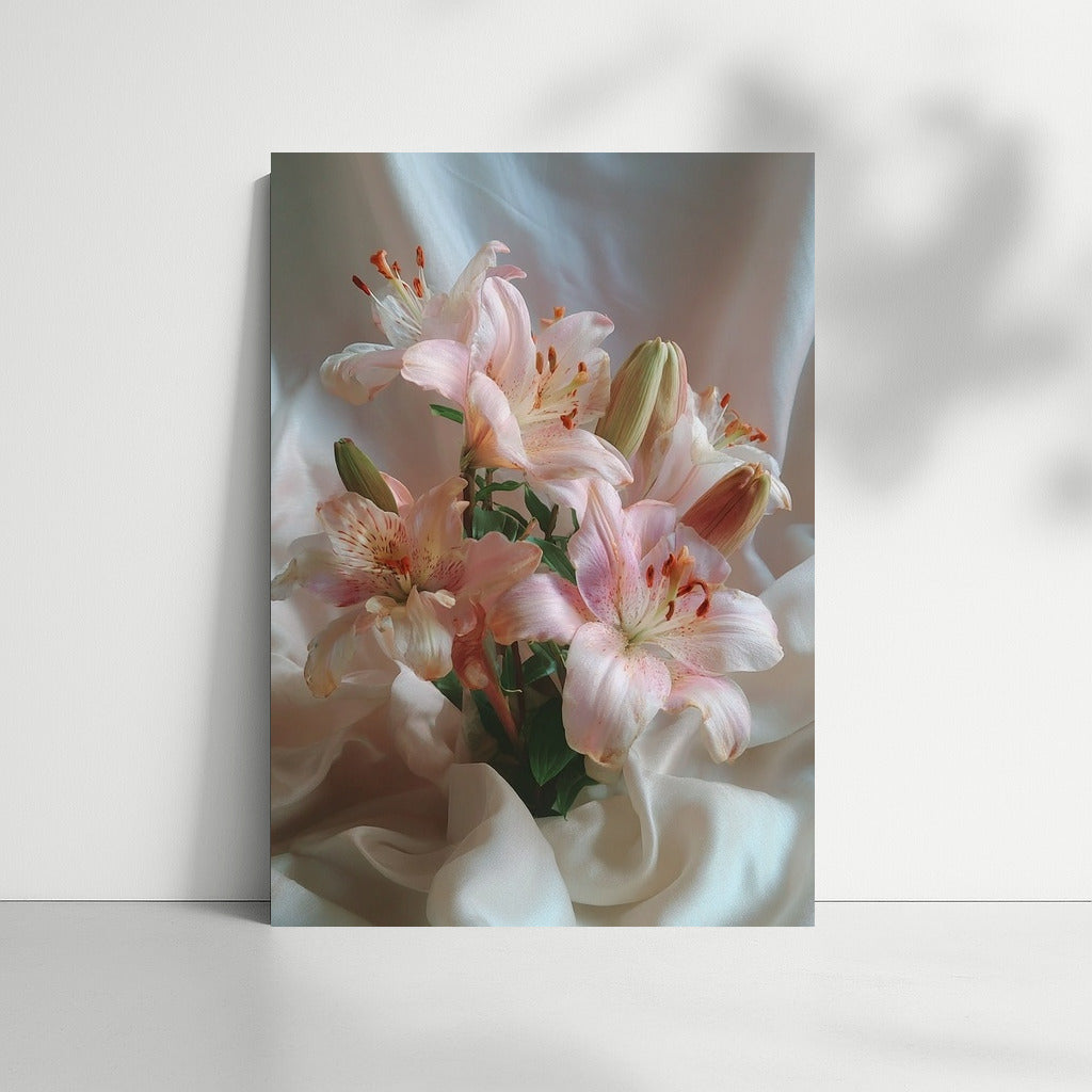 Casablanca Lilies: A Delicate Floral Masterpiece for the Interior